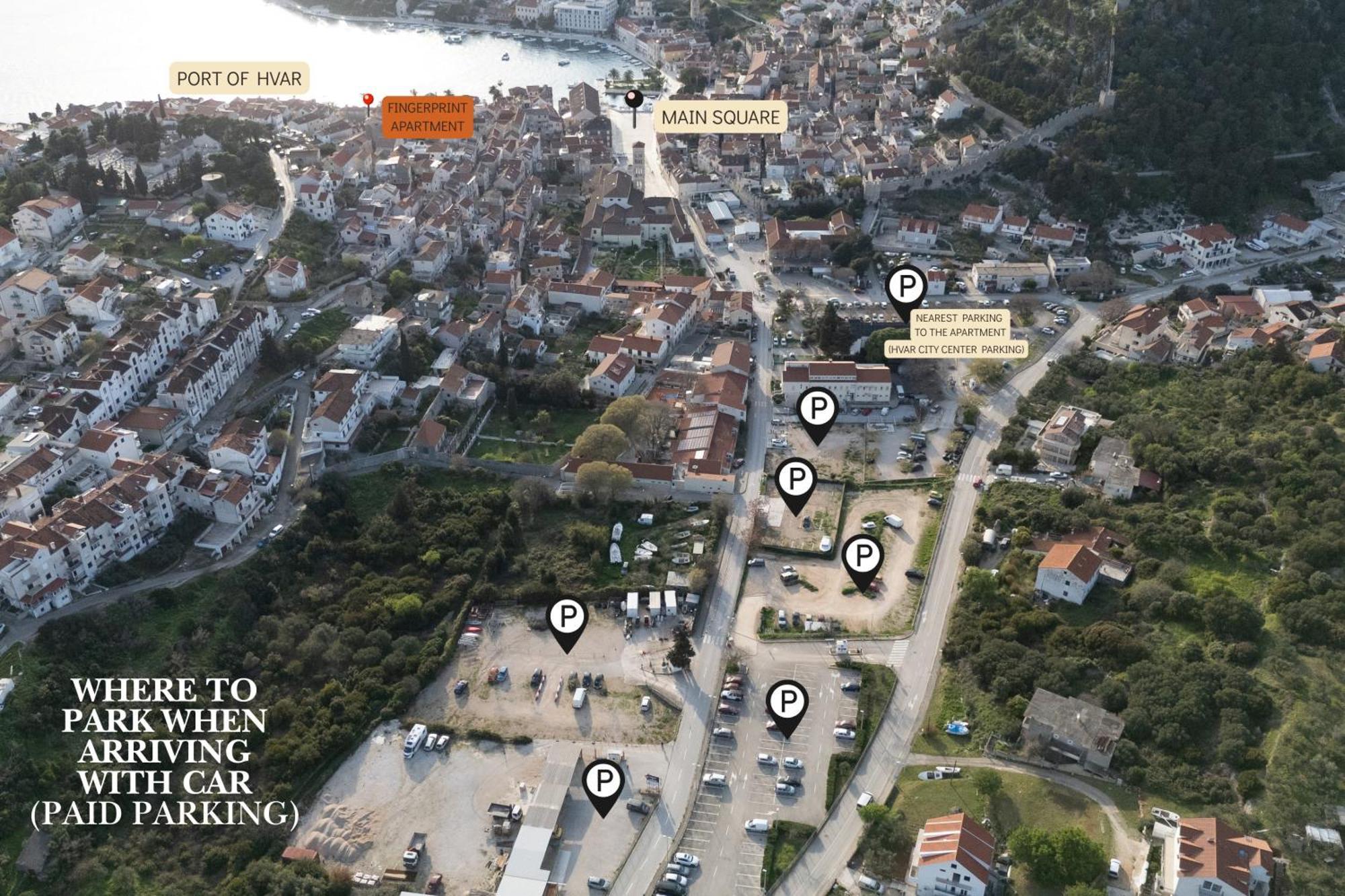 Fingerprint With A Story * Hvar Town